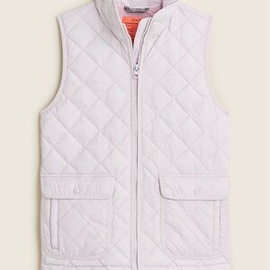 Women's Quilted Vest - White